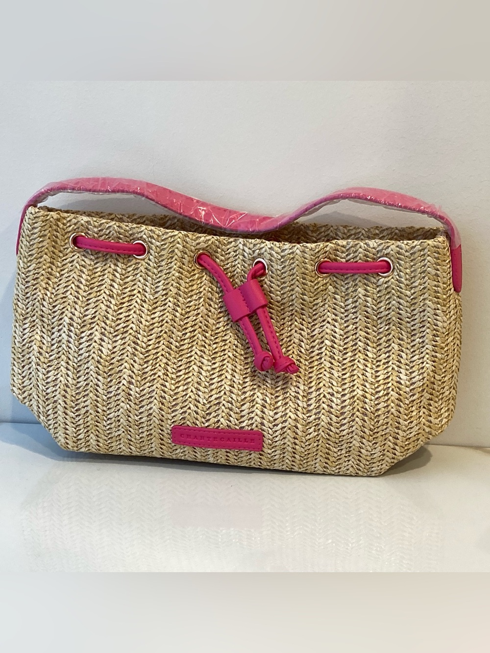 Chantecaille High End Skincare Travel Set with Natural Straw Tote Bag - Picture 6 of 6